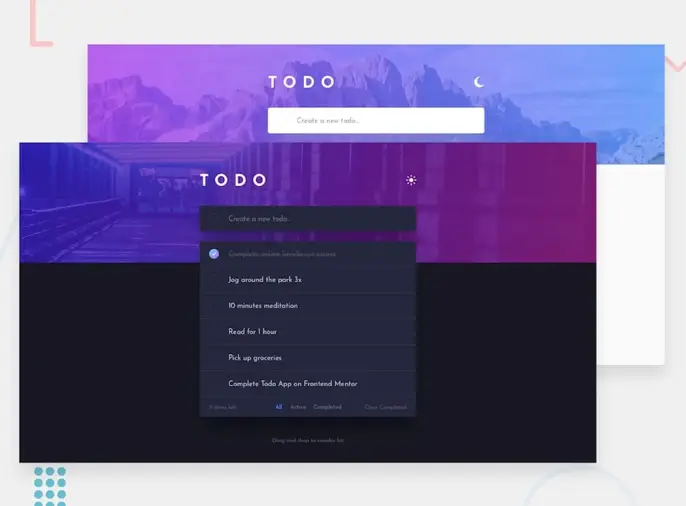 todo web application